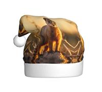 qqoupp meerkats Pattern Christmas Hat for Adult for Christmas, Halloween, New Year, sales, promotions