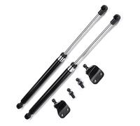 QQstore 2X Universal 40cm 400mm 300N Car Gas Spring Struts, Front & Rear Trunk Tailgate Boot Shock Lift Strut Support Bar, Black
