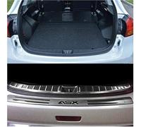 QQY Rear Bumper Protector, for Mitsubishi ASX 2013-2018 Car Trunk Scratch Guard Sill Plate Cover Styling Accessories, Stainless Steel