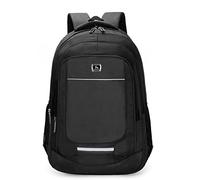 QQYG Men's Backpack College Backpack Large Capacity Backpack Men's Backpack Student School Bag Backpack Travel Bag Laptop Bag,black,35 * 20 * 50CM