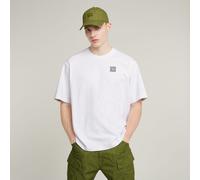 QR Mini Maxi Boxy T-Shirt - White - Men S