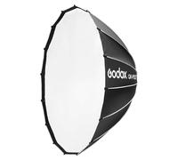 QR-P150T Quick Release Parabolic Softbox (Bowens S-Type Fitting) - Lightweight, 150cm Diameter, 70.2cm Depth, Seamless Diffusion Attachment for Continous Video Lighting, Compatible With Bowens Mount