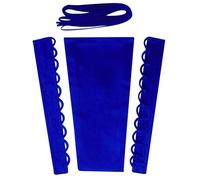 QRBTSCL Women's Wedding Dress Zipper Replacement Adjustable Fit Satin Corset Back Kit Lace up for Prom Dress, Royal Blue, 14