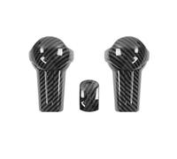 QRDKKL Car Interior Mouldings for Mustang 2015-2019 Car Gear Shift Knob Head Auto Interior Gear Knob Cover Trim Cover(Style D)