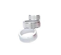 QRDKKL Car Interior Mouldings for Subaru for Forester XV 2018 2019 2020 2021 2022 Car Air Conditioner Ring Gear Shift Switch Knob Trim(AC Knob Silver)