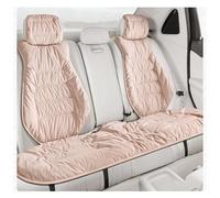 QRDKKL For Dodge For Challenger For RAM 1500 For Journey For Nitro For Caliber Car Seat Covers Car Seat Covers Full Set(Rear Seat-Pink)