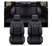 QRDKKL For Nissan For Qashqai For Juke For Leaf For Armada For Altima For Cube For Dualis For Tiida For Bluebird Car Seat Cover Car Seat Covers Full Set(Black 5 Seat-A)