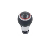 QRDKKL Gear Shift Knob Stick Head for Passat B5 3BG B6 B7 CC 3C for Golf 4 Mk4 for Golf 5 6 7 for GTI 5 Gear 6 Speed Car Shift Gear Knob 12mm(12345R red)