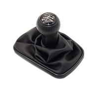 QRDKKL Gear Shift Knob Stick Head for VW for Golf for Bora for Jetta for GTI MK4 5/6 Speed 23mm Gear Shift Knob Lever Shifter Gaiter Boot(6 Speed 23 mm B)