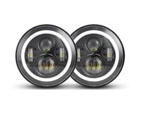 QRDKKL Headlight Assemblies For Dodge For Dakota 2004 7inch LED Headlight DRL Headlamps Assembly(C)