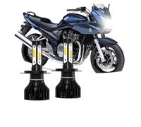 QRDKKL Motorcycle Headlight For Kawasaki For Ninja ZX6R ZX600P 2007 2008 H11 LED Headlights 20000LM 120W 3570 CSP Motorcycle Light 6000K White CANBUS Bulbs Headlight Assembly(2PCS Moto Headlight)