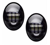 QRDKKL Motorcycle Headlight For Street For Glide For Road King For Electra For Glide For EFI For FLHRSI Motorcycle 7" Led Headlight+Passing Fog Lamp Headlight Assembly(Only Fog lamp B)