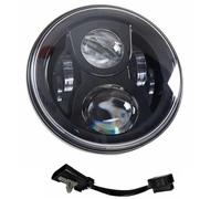 QRDKKL Motorcycle Headlight For Street For Glide For Road King For Electra For Glide For EFI For FLHRSI Motorcycle 7" Led Headlight+Passing Fog Lamp Headlight Assembly(Only 7 in headlamp B)