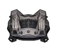 QRDKKL Motorcycle Rear Tail Light For MT09 For FZ09 2017-2020 Motorcycle Rear Taillight Brake Turn Signal Integrated(Smoke A)