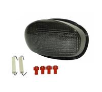 QRDKKL Motorcycle Rear Tail Light For Triumph For Daytona 995i TT600 For Speed For Triple 955 Rear Taillight Brake Turn Signals Integrated Led Light(Smoke Lens)