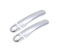 QRDKKL Side Outer Door Handle for Seat for Ibiza MK3 6L 2003 2004 2005 2006 2007 2008 2009 Chrome Carbon Fiber Car Door Handle Covers Car Stickers Car Exterior Door Handles(Model A)