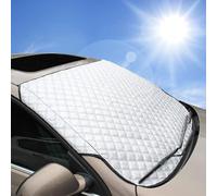 QREDTA Car Windscreen Frost Cover, for Citroen Berlingo II 2012-2015 Winter Magnetic Windscreen Protector Sun Shade Windshield Cover