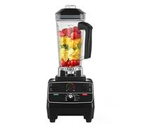 QREZ Professional Countertop Blender, Blenders for Kitchen Food Processor Kitchen Blender Food Mixer 2200W Smoothie Maker 2000Ml Multifunctional Blender for Smoothies And Milkshakes, Black