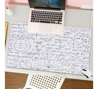 QRFASFZO Mouse Pad 31.5 × 12 inch Extended Large Mouse Mat Desk Pad, Stitched Edges Mousepad,Non-Slip Rubber Base,Mathematical vector seamless pattern with geometrical figures tri,Gaming Mouse Pad XL
