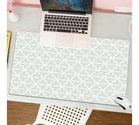 QRFASFZO Mouse Pad 31.5 × 12 inch Extended Large Mouse Mat Desk Pad, Stitched Edges Mousepad,Non-Slip Rubber Base,Vintage, classic floral design in Art Nouveau style with Renaissa,Gaming Mouse Pad XL