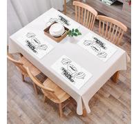 QRFASFZO Table Mats Set of 6, Place Mats Table Placemats Washable Non-slip Heat Insulation Woven Vinyl for,Fitness, hand holding a dumbbell Grunge Sketch Get Strong Train Harte Illustra,12x18 in