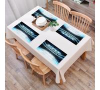 QRFASFZO Table Mats Set of 6, Place Mats Table Placemats Washable Non-slip Heat Insulation Woven Vinyl for,hockey stadium with spectators and an empty ice rink sport arena rendering my own d,12x18 in