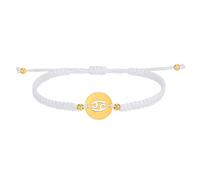 QRH 12 Constellation Zodiac Braided String Rope Bracelet Constellation Sign Woven Rope Bracelets Horoscope Kabbalah Amulet Protection String Summer Surfer Bracelets Anklets, Adjustable Size, Nylon, no