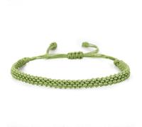 QRH Handmade Braided String Rope Bracelets Simple Adjustable Woven Bracelet Tibetan Buddhist Protection Good Luck Kabbalah Amulet String Boho Summer Surfer Bracelets Waterproof Anklets, Adjustable