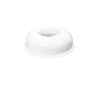Qrity 1 PCS Pipe Cover Decoration, Plastic Pipe Covers, Suitable for use with 50mm PVC Downpipes (White)