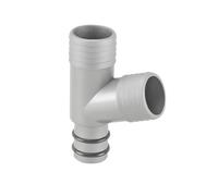 Qrity 1 Pcs Sink Drain 3 Way Hose Connector, Y-Shaped Drain Pipe Connector, Kitchen Sink Drain Pipe Overflow Fitting, for Sink Drain Plumbing