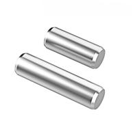 Qrity 100 PCS Dowel Pins, 304 Stainless Steel Shelf Support Pin, M1.5x10mm, Cylindrical Shelf Support Pin, Locating Dowel Pins for Furniture Installation