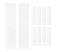 Qrity 10x Air Vent Filter 7.87 Inch x 31.5 Inch Non-Woven AC Filters | 20x80cm Universal AC Filter Media, Dust Proof Pre-Filter for Home AC, HVAC, Effectively Filters Basic Dust