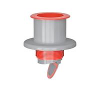 Qrity 1Pcs Drain Pipe Seal Plug, Washing Machine Pipe Seal, Anti-Odor Sewer Plug, Kitchen Waste Pipe Connector, for 50mm PVC Drainage Pipes