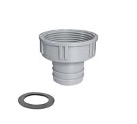 Qrity 1PCS Kitchen Sink Drain Pipe Connector 45mm to 32mm Connector, Basin Drain Pipe Connector, Sink Waste Pipe Fitting for Kitchen, Baths