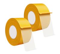 Qrity 2 Pieces Double Sided Tape, 30mm x 20m Strong Adhesive Carpet Tape, Traceless & Removable Adhesive for Hard Floors, Stair Treads