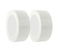 Qrity 2 Roll Masking Tape 40mm x 50m Adhesive Tape Professional Masking Tape for Painting, Decorating, DIY Office, Arts, Crafts, White