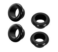 Qrity 4 PCS Rubber Grommet, Electrical Conductor Gasket Ring, Cone Rubber Grommets for Protecting Wires, Plugs and Cables, ID 70mm Mount Dia 80mm
