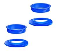 Qrity 4 PCS Silicone Seal Ring, Floor Drain Core Spare Seal, O Rings Seal Washer, Reducing Ring for Floor Drain Strainer, Inner Diameter: 32MM