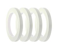 Qrity 4 Rolls Masking Tapes 10mm x 50m Painting Tape Adhesive Tape Professional Tape for Decorating, DIY Office, Arts, Crafts