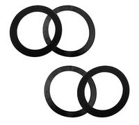 Qrity Sink O Ring Seal Washer - 4 Pcs, Sink Basket Strainer Waste Seals, for Qrity 114mm Sink Waste (ASIN # B09D8YCGSH & B09KBN5YL3 & B09KBRVBZV)