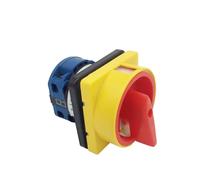 QRJAZHNTP 690V 20A Padlock Rotary Cam Switch Off-ON 2 Position 1 Pole 4 Terminals Main Switches LW26GS-20/02