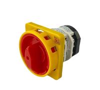 QRJAZHNTP Electrical Changeover Cam Switch YMZ12-32/2GS with Padlock Plate On-Off 2 Position Poles 32A 690V Interruptor Rotary Selector