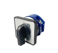 QRJAZHNTP LW26-160/1 C02 LW28-160A Power Cut-Off Rotary Cam Switch Load Break DC High Current 160A 690V 88x88mm Panel