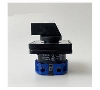 QRJAZHNTP LW26-20 LW28-20 YMW26-20/1 Rotary Knob Selector 20A Multi Position 4 Terminals Changeover Cam Switch(1-0-2)
