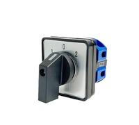 QRJAZHNTP LW26 YMW26-25/1 Rotating cam Switch 3-Position knob selector 25A 1-Pole 4-Terminal