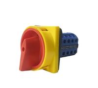 QRJAZHNTP LW26GS-20 690V 20A Padlock Rotating cam Switch disconnected 2-Position 4-Pole 16 Terminal Main YMW26-20/4GS