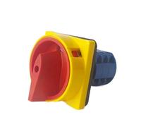 QRJAZHNTP LW26GS Electrical Changeover Selector 3 Poles 20A 2 Position ON-Off with Padlock Panel Isolator Rotary Cam Switch YMW26-20/3GS