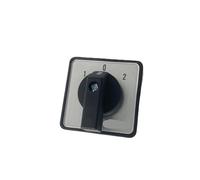 QRJAZHNTP LW39B-16/1 Changeover Rotary Cam Switch 660V 16A 1 Pole 3 Position 4 Terminals Control Dual Power Silver Contact LW26