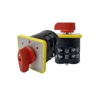 QRJAZHNTP LW5-16A Cam Switch 3 Positions Dual Power Rotary Changeover Selector Motor Control Two Different Load(16A 4P)