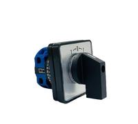 QRJAZHNTP Self-Reset Cam Switch 3 Position 20A 690V One Level Silver Contact Screws Rotary Changeover LW28 YMW26 LW26-20/1B